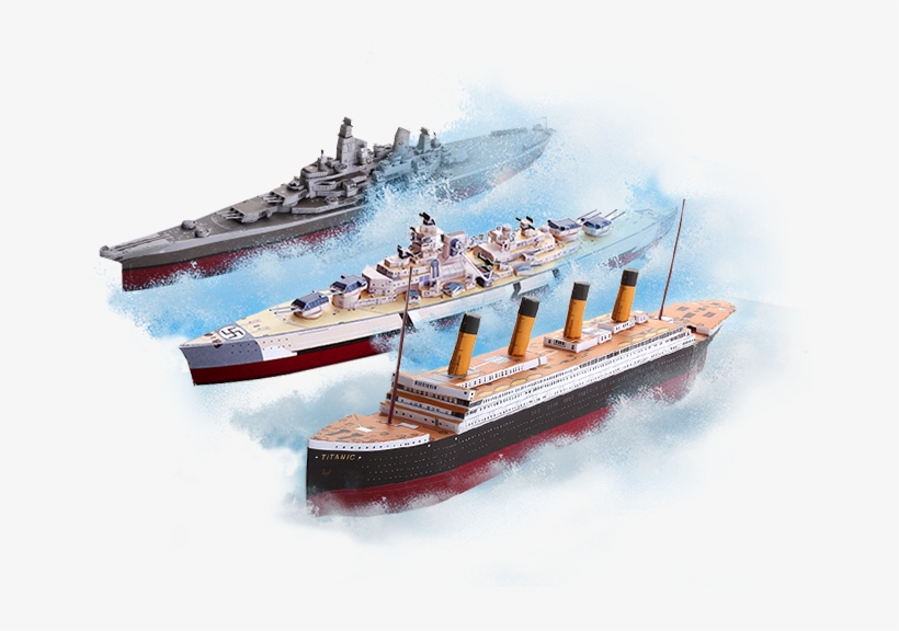 Models In Our Ship Collection Are Relatively Simple - Titanic Compared To Yamato, transparent png