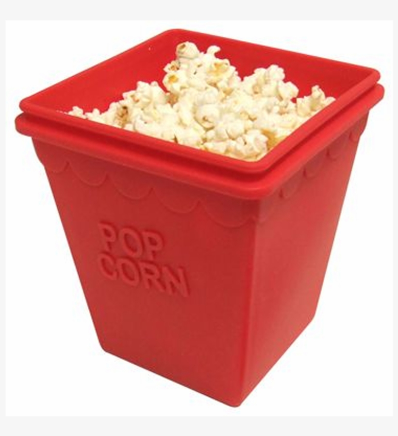 Popcorn Magic Microwave Tub - Pop Corn Silicone, transparent png
