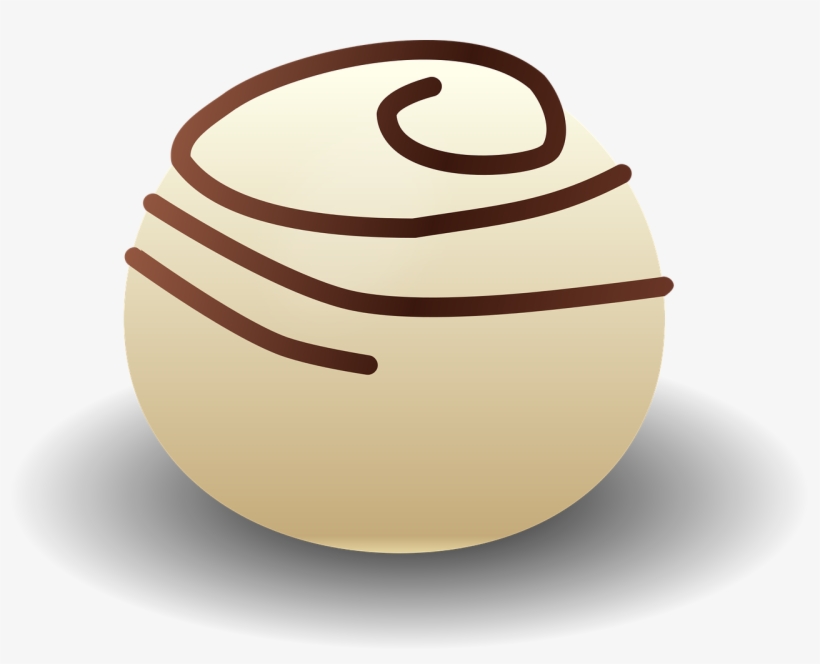 Vector Graphics, - Chocolate Truffle Clipart, transparent png