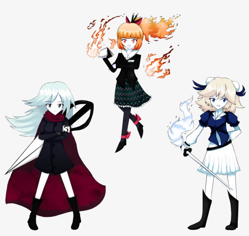 Main Characters Of Nansei Fallen Enchantment Name - Cartoon, transparent png