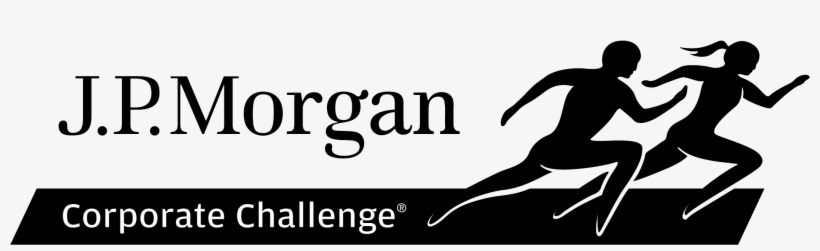 Png, Black, White Text - Jp Morgan Chase Corporate Challenge, transparent png