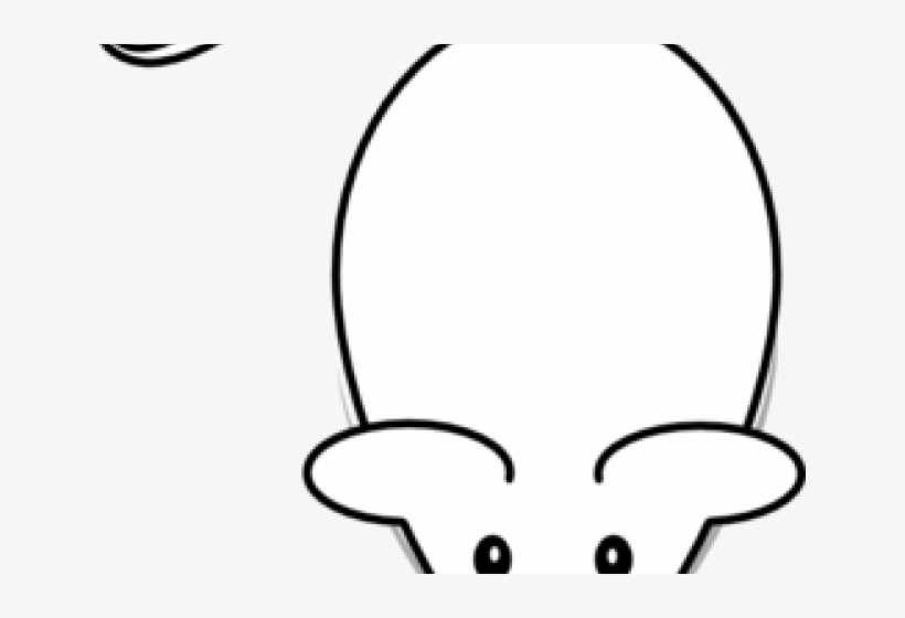 Drawn Mouse Mouse Ear - Cartoon, transparent png