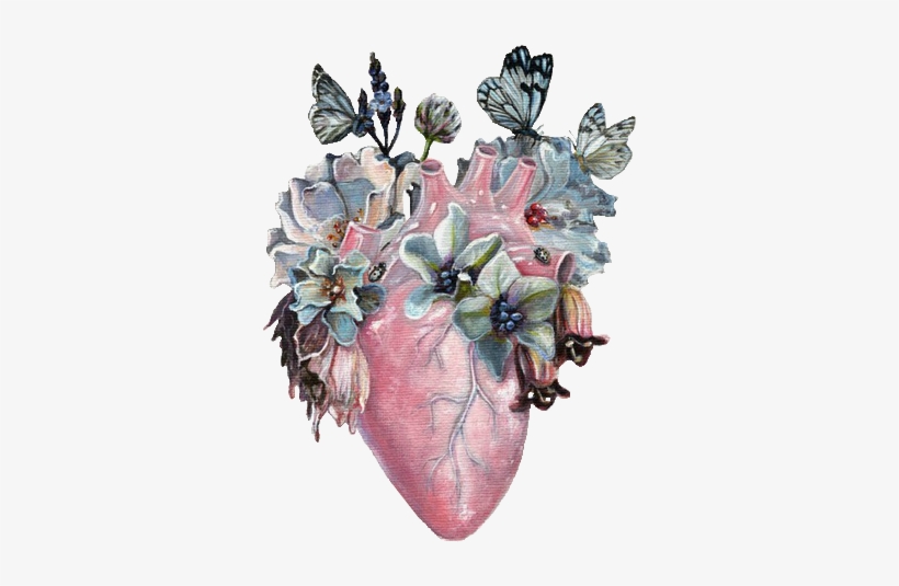 Transparency Metamorphosis Art, Realistic Heart Tattoo, - Heart Metamorphosis, transparent png