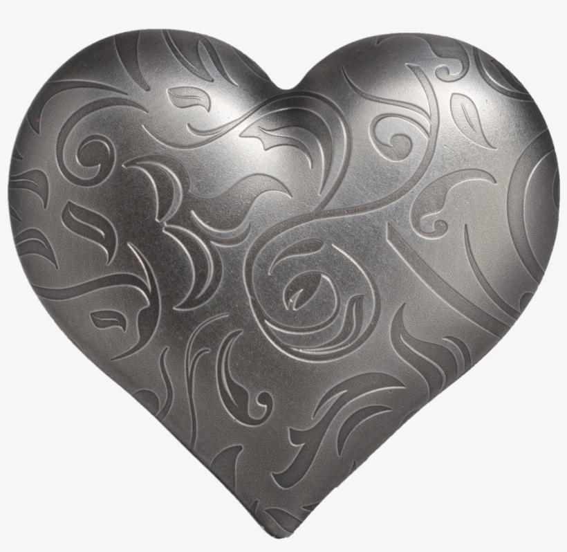 Silver Heart - Silver Heart Shapes, transparent png