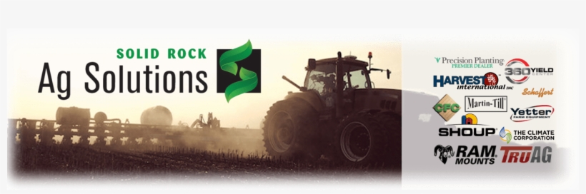 Solid Rock Ag Solutions - Tractor, transparent png