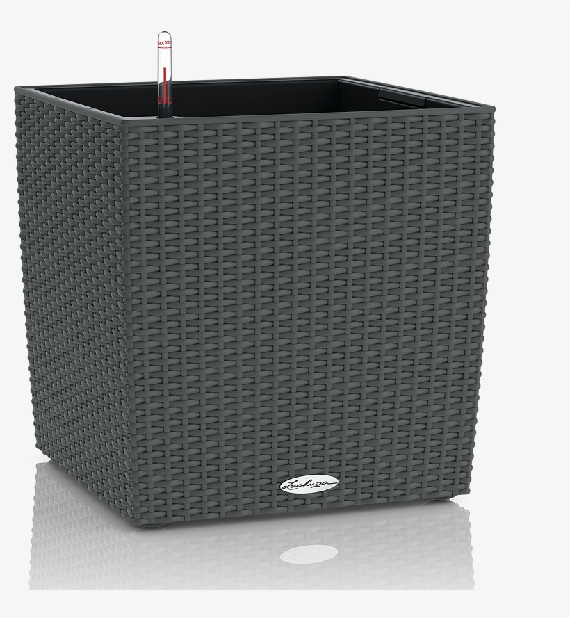 Cube Cottage 30 Self-watering Planters - Lechuza Cube Cottage Planter, transparent png