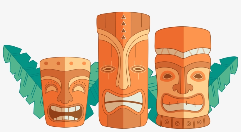 Drawing Cartoon Hand Painted Mask Poster Ⓒ - Illustration, transparent png