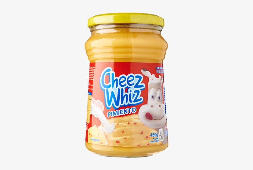 Cheez Whiz Pimiento - Cheez Whiz Cheese Pimiento, transparent png