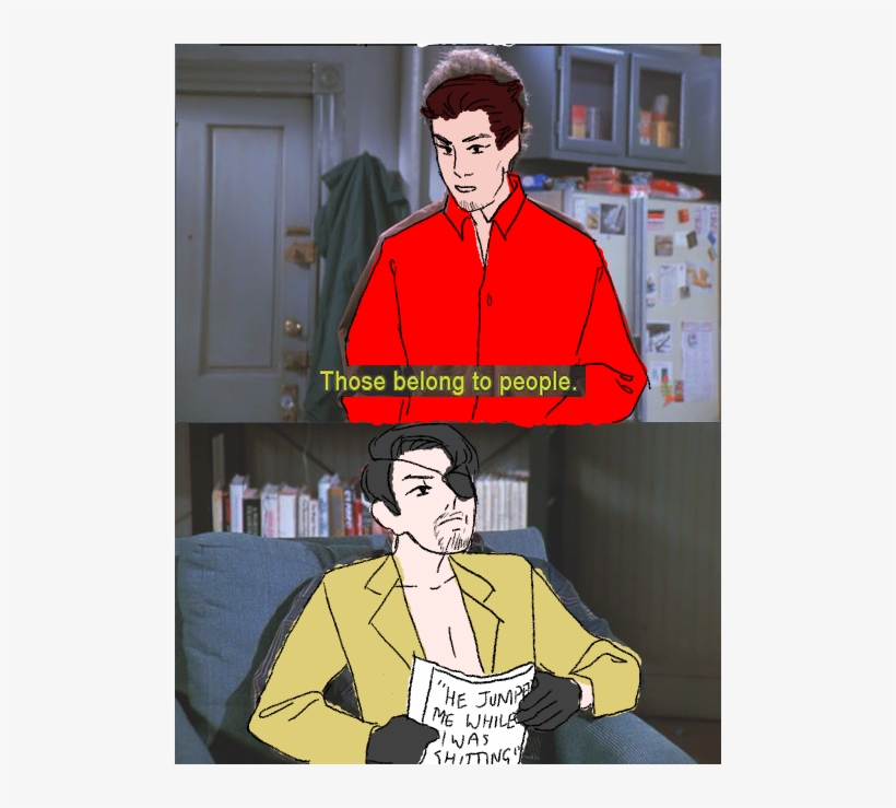 Seinfeld Is A Goldmine - Cartoon, transparent png