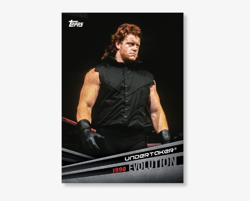 2018 Topps Wwe Undertaker - Undertaker Poster 1990, transparent png
