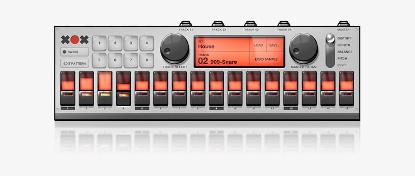 Xox Drum Deranger - Cassette Deck, transparent png