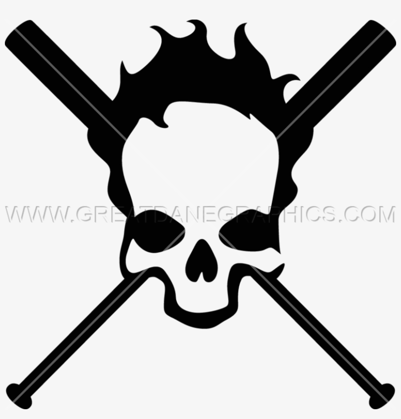 Baseball Clipart Skull, transparent png