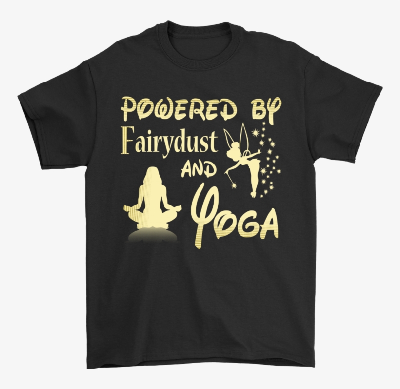 Powered By Fairydust And Yoga Shirts-potatotee Inc - Single Use Slogan Plastic, transparent png