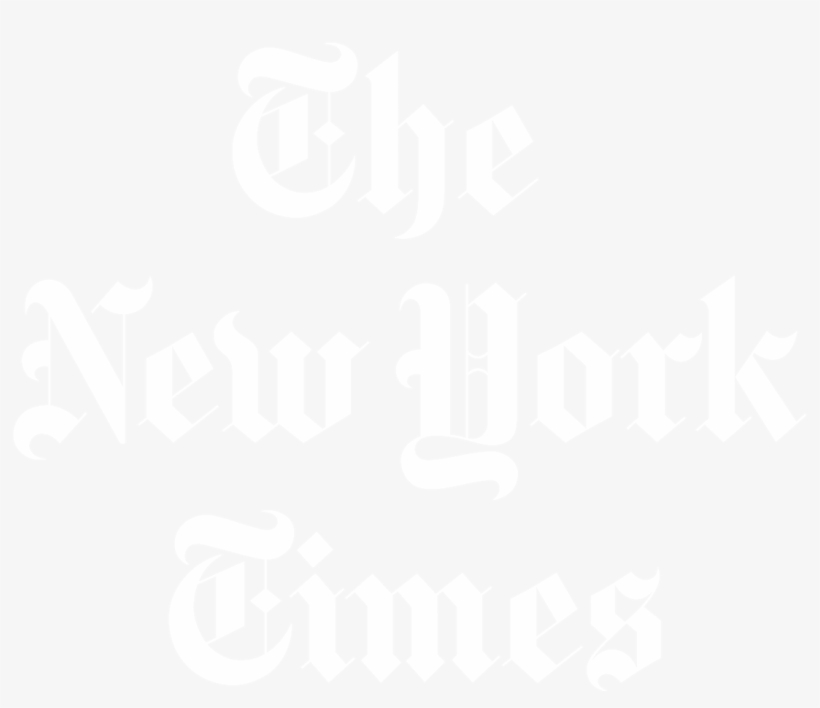 Press - New York Times Black Logo, transparent png