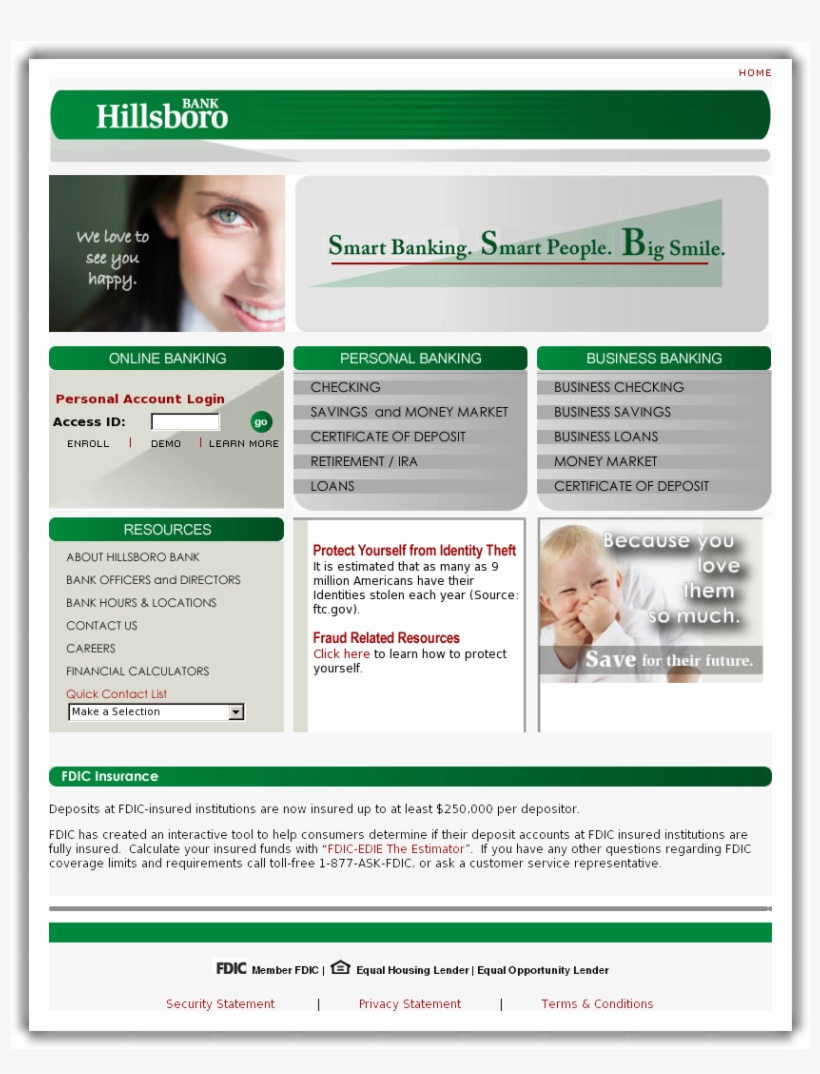 Hillsboro Bank Competitors, Revenue And Employees - Online Advertising, transparent png