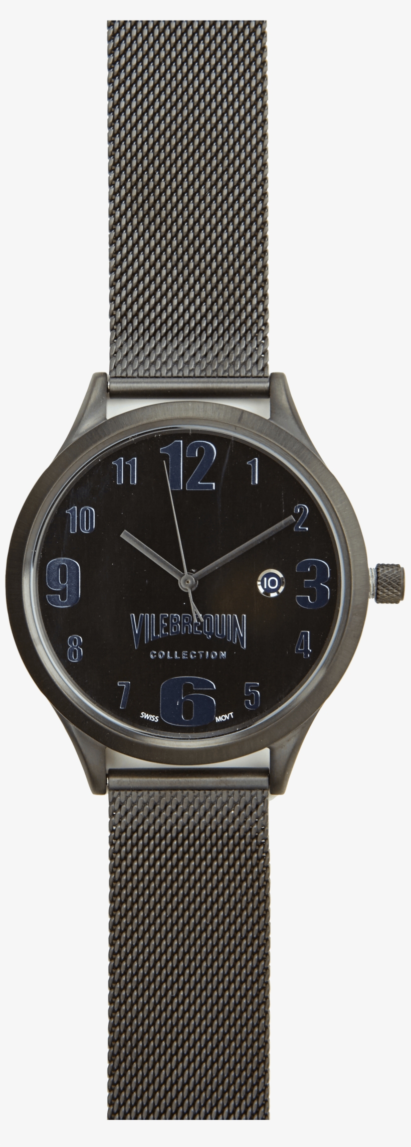 Metal Mesh Watch - Analog Watch, transparent png