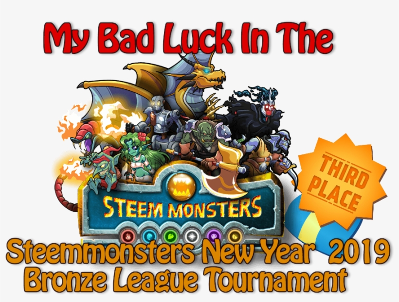 I Missed The Tournament Finale Because Of Bad Luck - Steem Monsters, transparent png