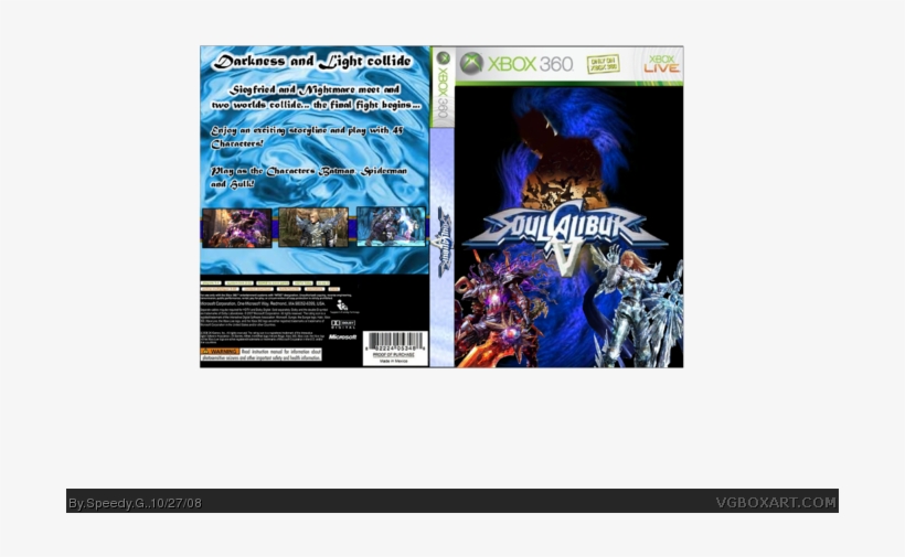 Soul Calibur V Box Art Cover - Soul Calibur, transparent png