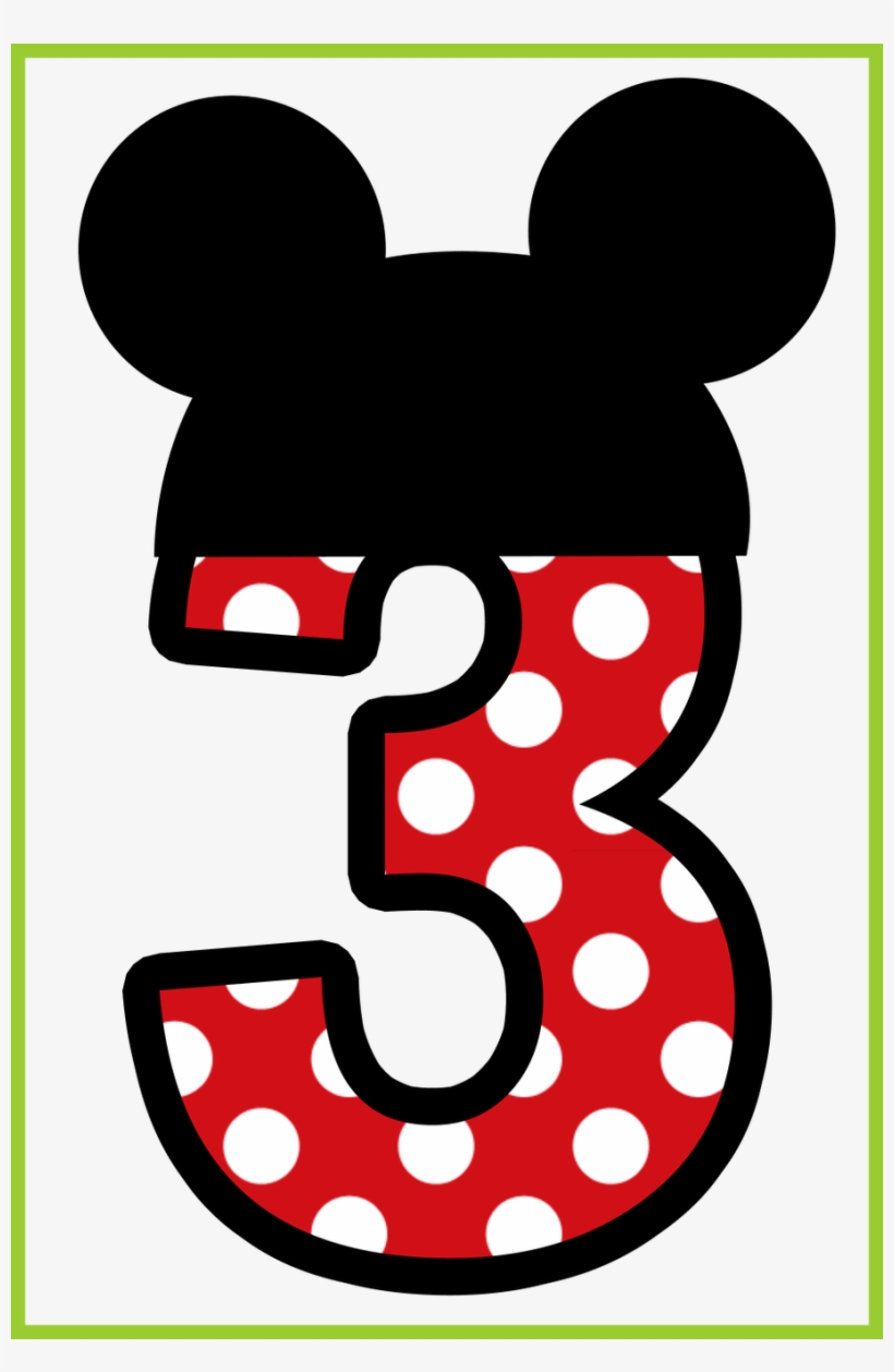 Fascinating Mickey Minnie Minus Clipart Mouse Dressup - Mickey Mouse Number 8, transparent png