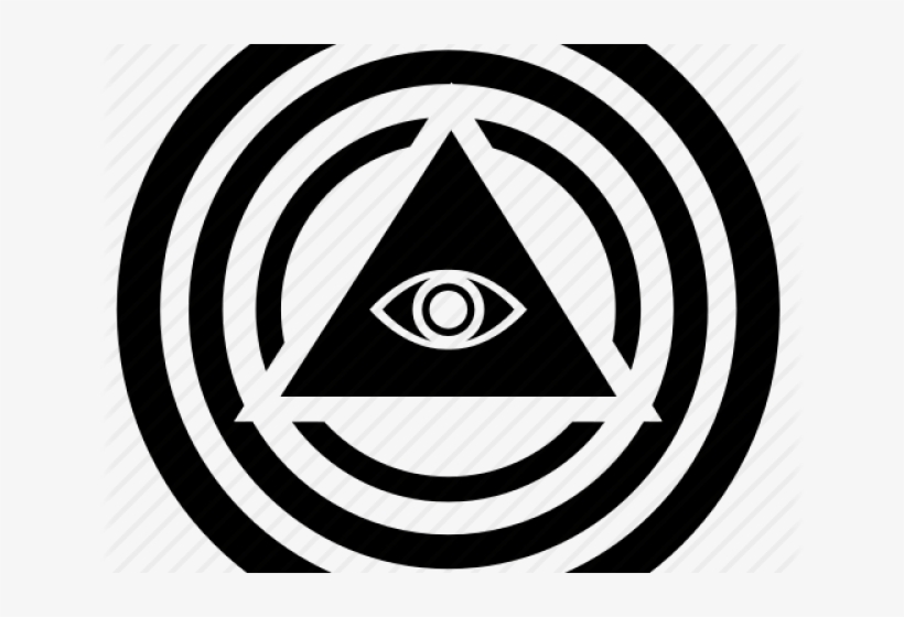 Drawn Illuminati Vector Logo, transparent png