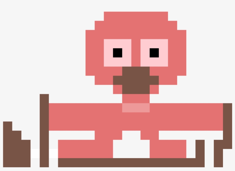 Orangutan - Apple Logo Pixel Png, transparent png