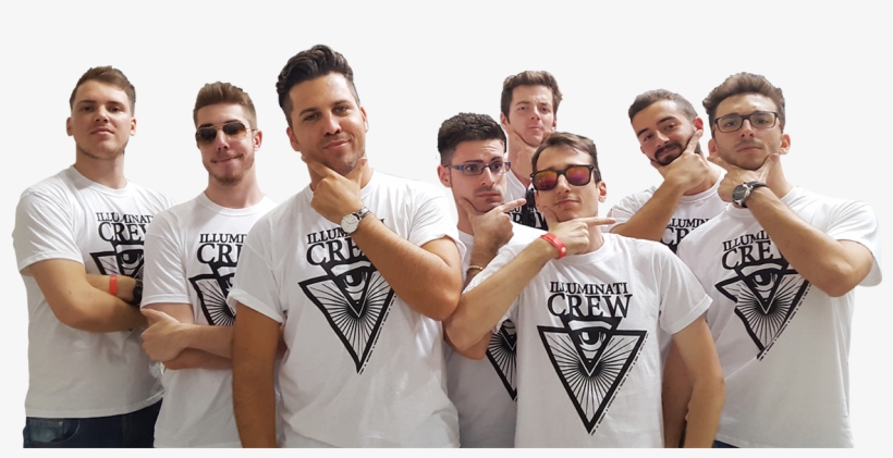 Illuminati Crew Png - Youtuber Degli Illuminati Crew, transparent png