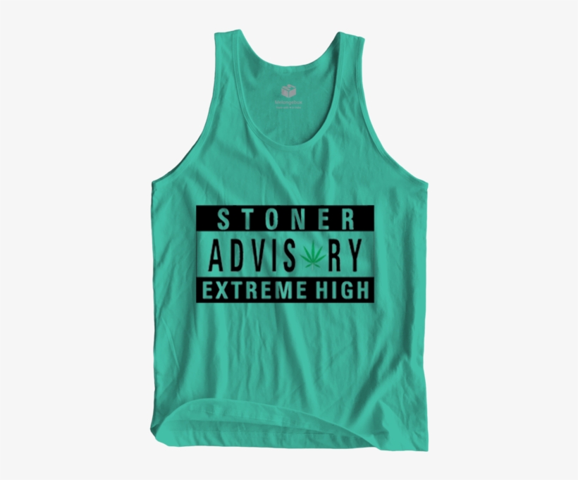 Buy This Graphic Stoner Advisory Tank Top At 46% Off - Parental Advisory, transparent png