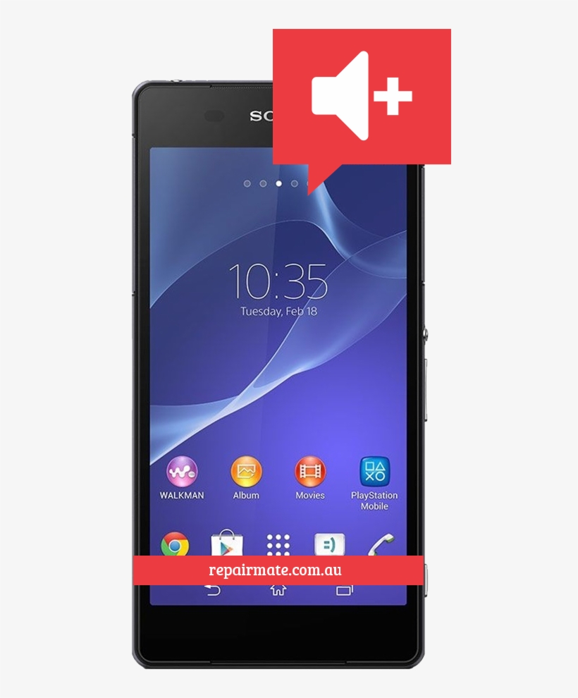 Sony Xperia Z3 Volume Button Repair / Replacement - Sony Xperia M2, transparent png