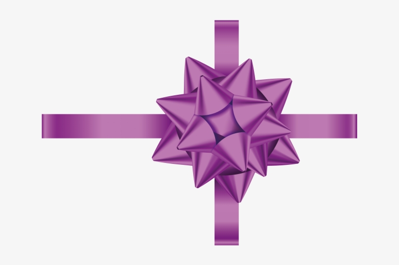 Gift Bow - Transparent Gift Bow Png, transparent png