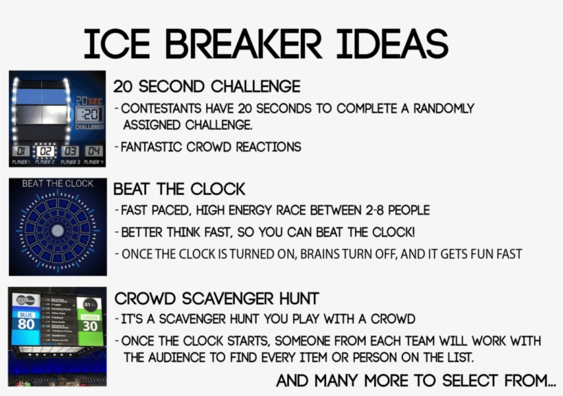 Ice Breakers - Ice Breaker Ideas, transparent png