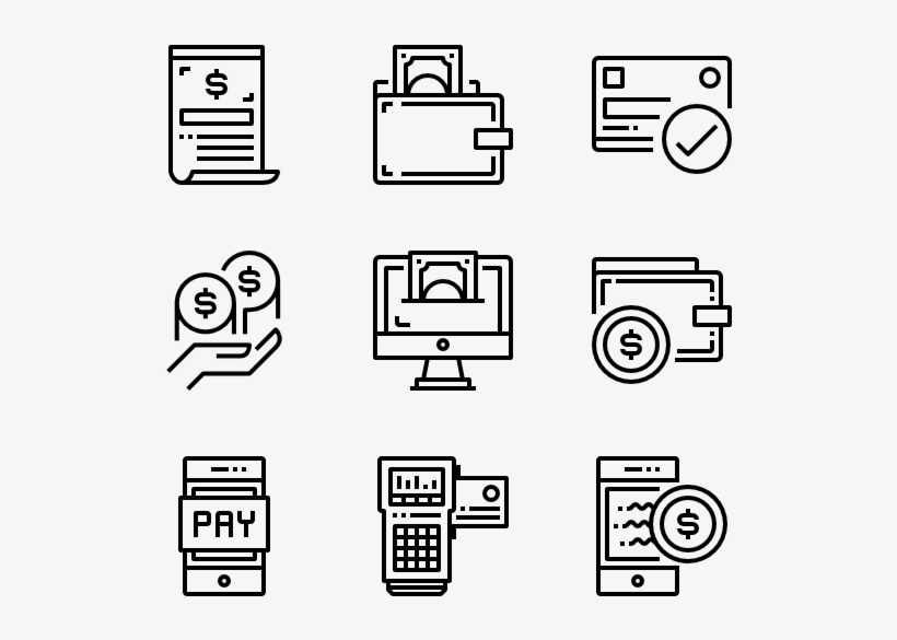 Payment Process - School Line Icon Png, transparent png