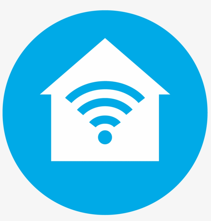 Wifi You Can Rely On - Youtube Round Icon Blue, transparent png