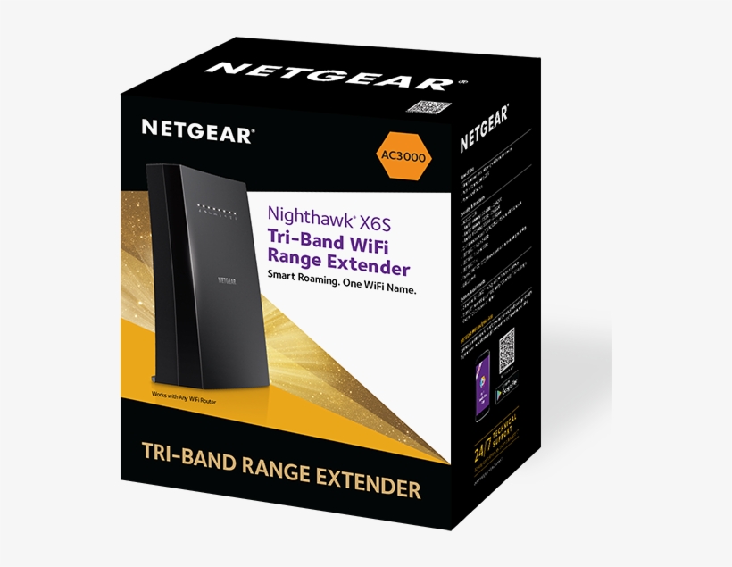 Netgear Launches Nighthawk X6s Ac3000 Tri-band Wifi - Google, transparent png