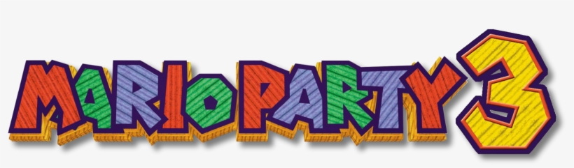 Mario Party 3 - Mario Party 3 Logo, transparent png