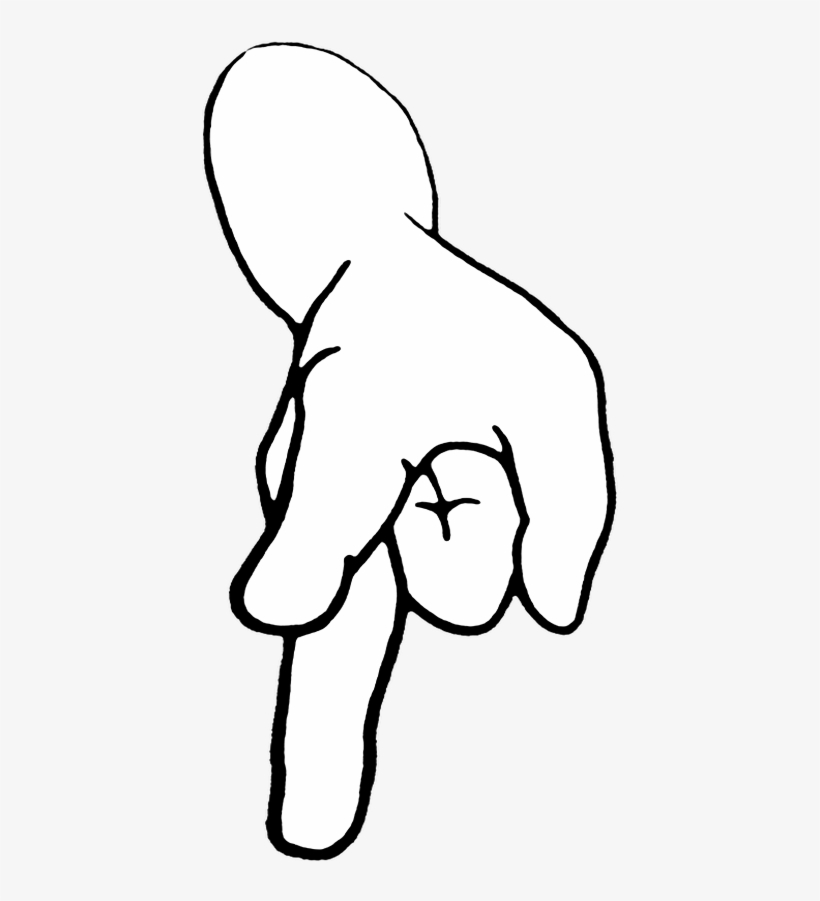 Clipart Scissors Hand - Paper Rock Scissors Png, transparent png