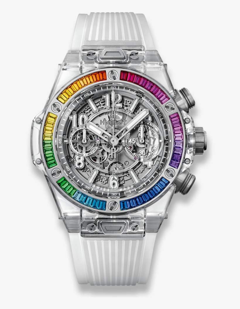 Big Bang Unico Sapphire Rainbow - 406 Jx 0120 Rt 4099, transparent png