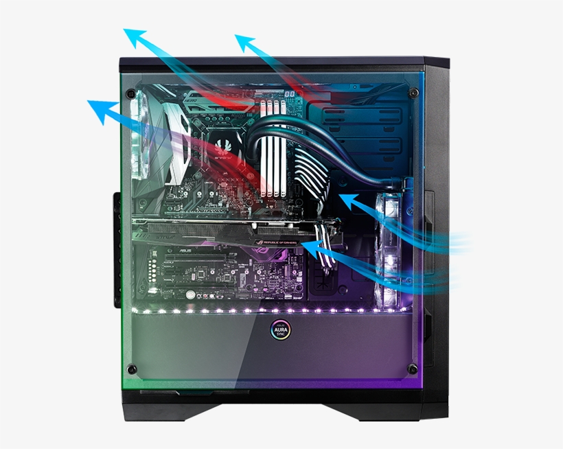 Thermal Capability - Case Bitfenix Enso Rgb, transparent png