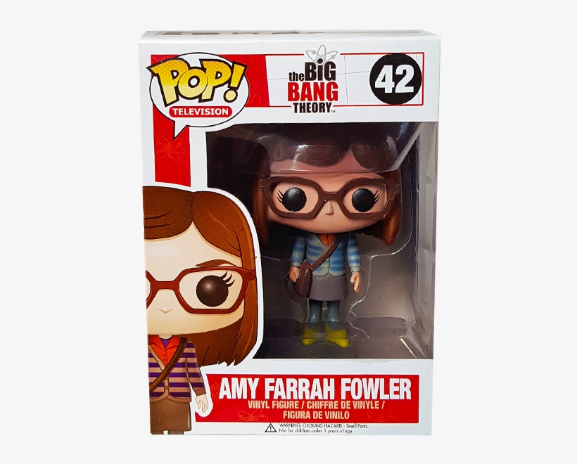 Big Bang Theory - Funko Amy Farrah Fowler, transparent png