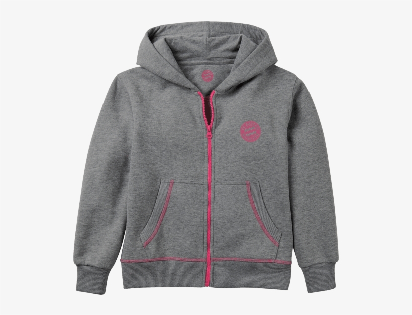 Girls Zip-up Hoodie - Hoodie, transparent png