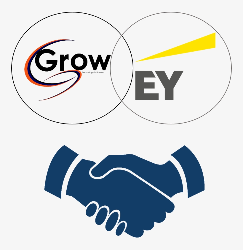 Parceria Growtec E Ey - Two Hands Shaking Png, transparent png