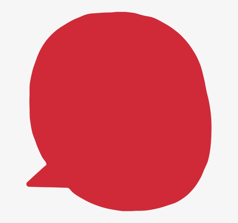 Okletstalk Bubble Fill Red - Circle, transparent png