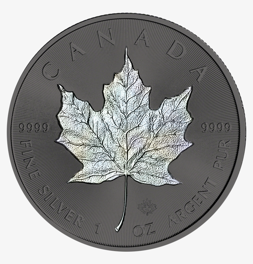 2017 1 Oz Pure Silver Coin - Kanadyjski Liść Klonowy 1oz, transparent png