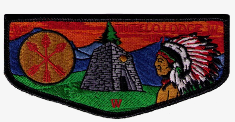 All Oa Members Are Entitled To Wear The Oa Sash And - Embroidery, transparent png