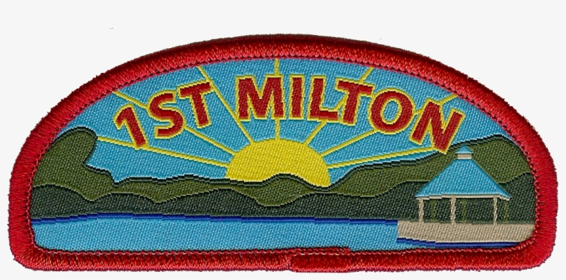 1st Milton Scouting - Label, transparent png