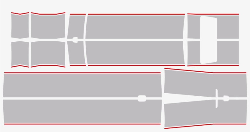 Dodge Charger Rally Racing Dual Stripes Kit - Slope, transparent png