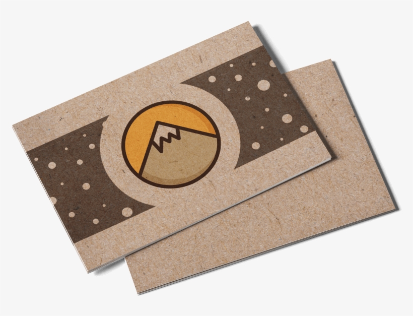 Kraft Paper Postcards - Envelope, transparent png