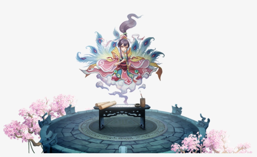 Hand Painted Cartoon Altar Transparent Decorative - Centrepiece, transparent png