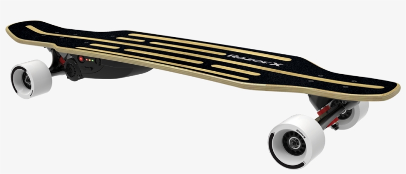 25133098 - Razor Longboard Electric Skateboard, transparent png