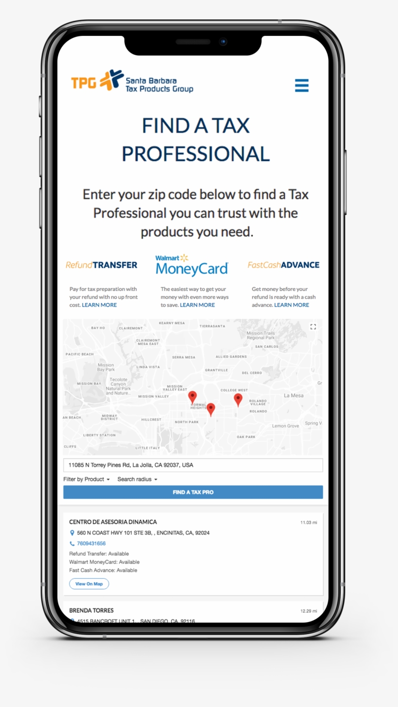 Finder Phone - Santa Barbara Tax Products Group, transparent png