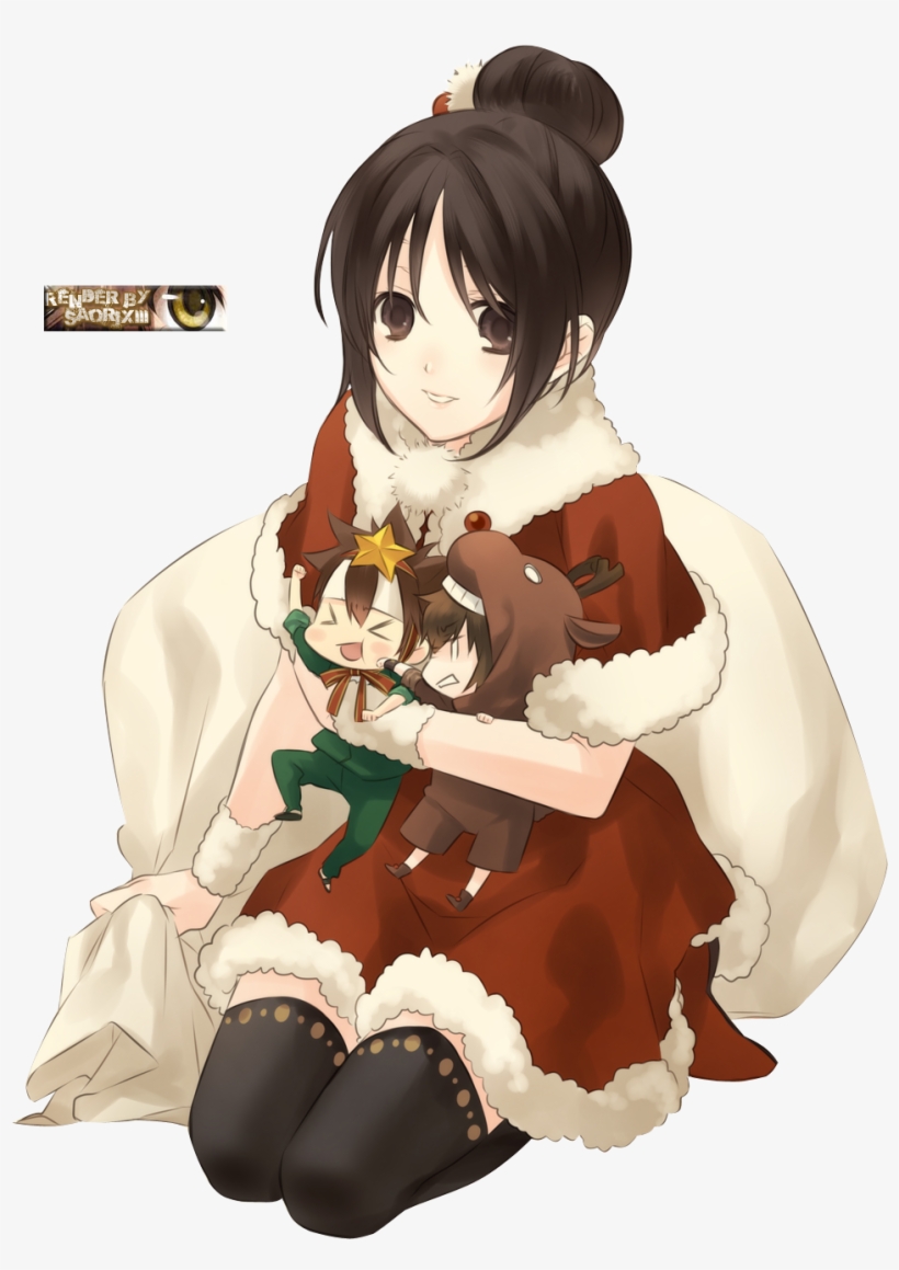 Renders Yukimura Chizuru Mere Noel Hakuouki By Saorixiii - Render Manga Anime Noel, transparent png